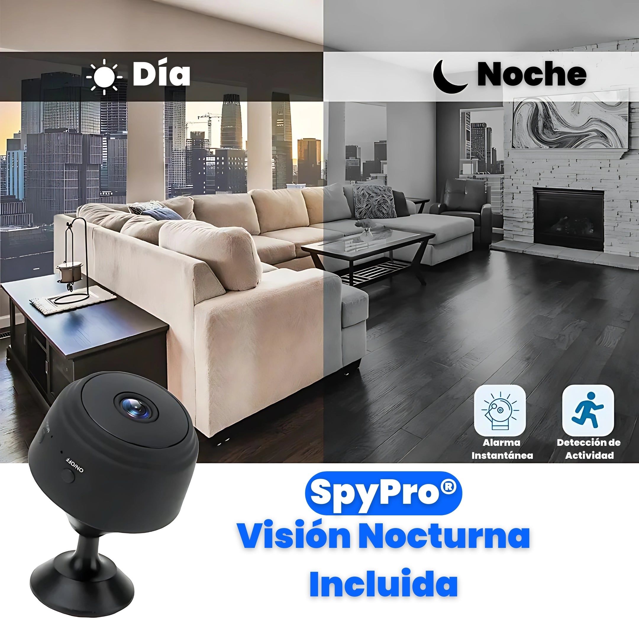 SpyPro® - Mini Cámara Espía Inalámbrica HD