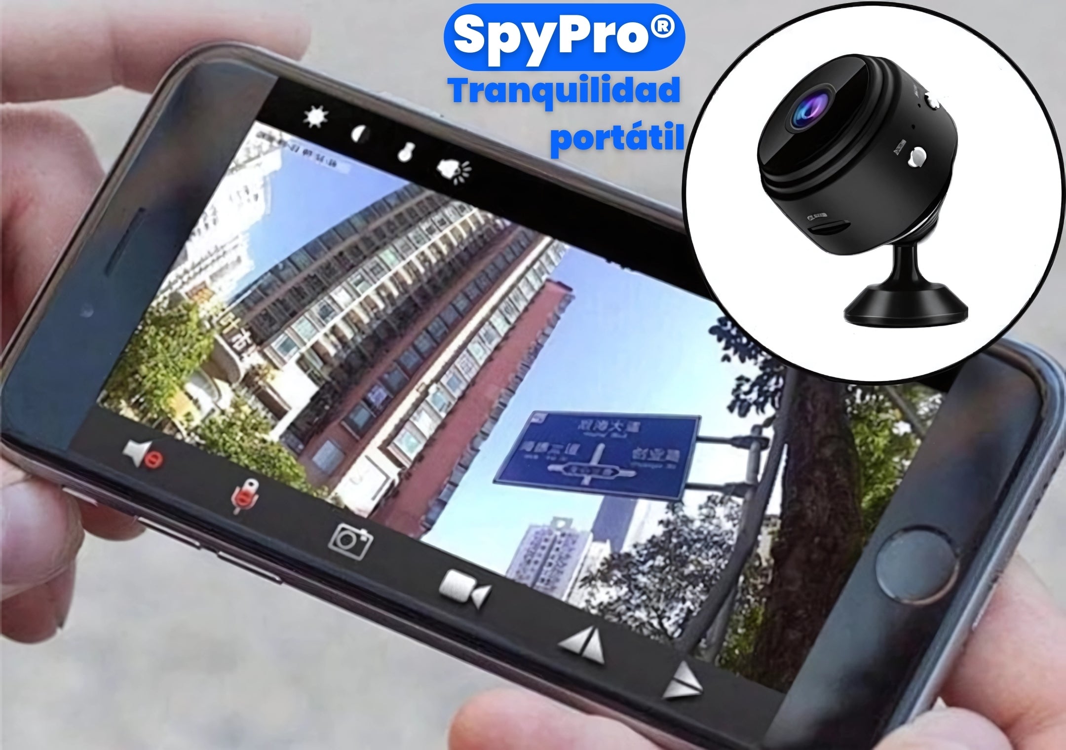 SpyPro® - Mini Cámara Espía Inalámbrica HD